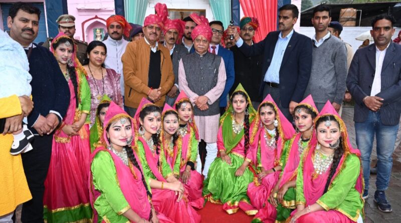 Governor Shukla participates in Shobha Yatra at National-Level Holi Festival Governor Shukla participates in Shobha Yatra at National-Level Holi Festival HIMACHAL HEADLINES