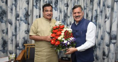 Technical Education Minister calls on Union Road Transport and Highways Minister HIMACHAL HEADLINES