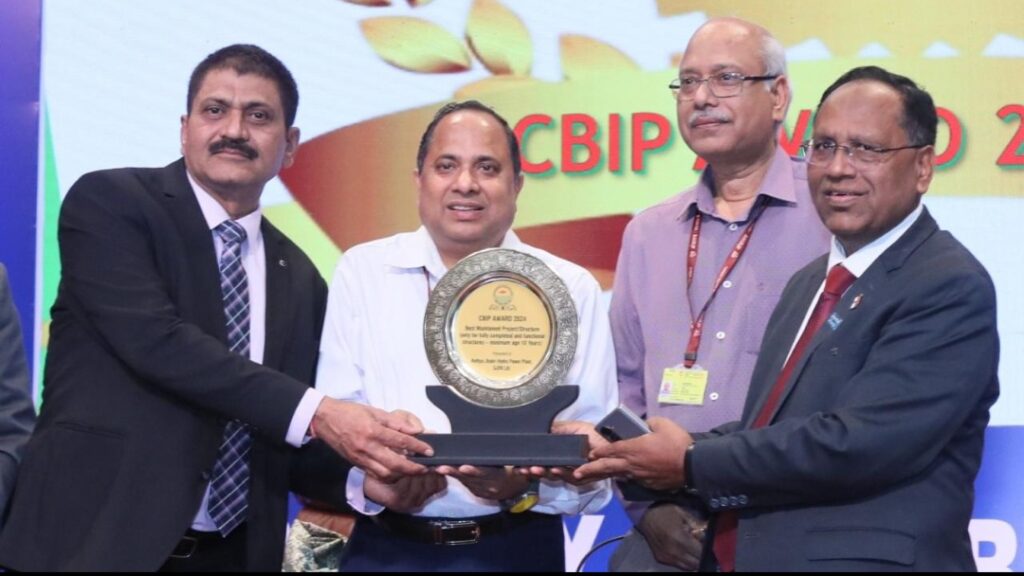 SJVN’s 1500 MW NJHPS awarded with CBIP Award for Best Maintained Project in Hydro Sector HIMACHAL HEADLINES