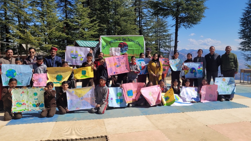 Students given information about glacier conservation at GESS Chiyog Students given information about glacier conservation at GESS Chiyog HIMACHAL HEADLINES