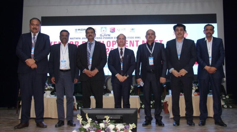 SJVN’s NJHPS organizes 23rd Edition of Vendor Development Meet HIMACHAL HEADLINES
