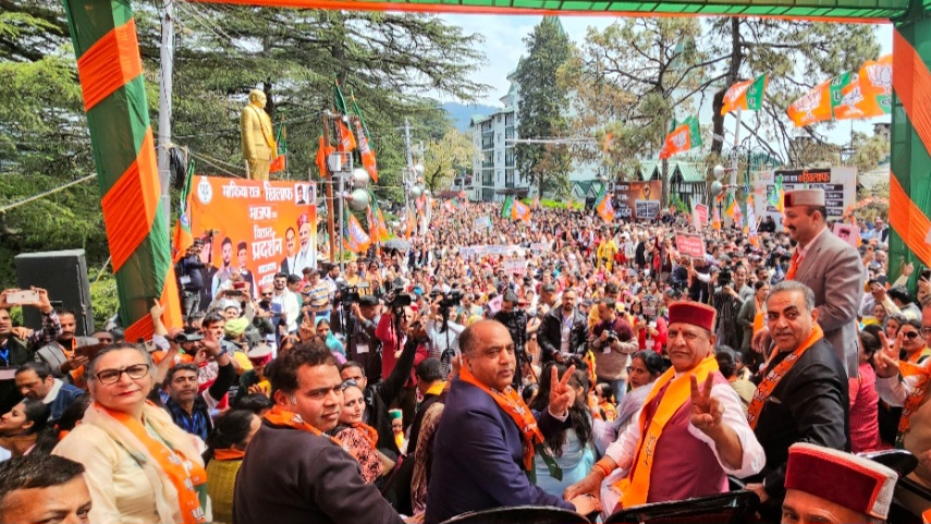 Himachal troubled by misrule of Congress: BJP Himachal troubled by misrule of Congress: BJP HIMACHAL HEADLINES