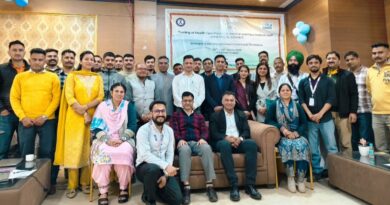Training conducted for medical officers and staff of all 14 jails in state HIMACHAL HEADLINES
