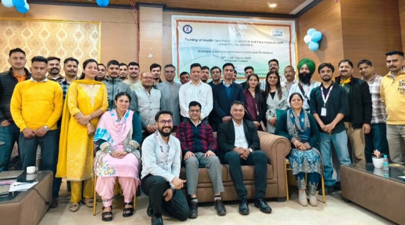 Training conducted for medical officers and staff of all 14 jails in state HIMACHAL HEADLINES
