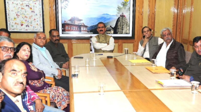 Sukhu reviews plans for Grand New Complex in Sabzi Mandi area, Shimla HIMACHAL HEADLINES