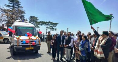 Vehicles flagged of under 'Care on wheels' initiative HIMACHAL HEADLINES