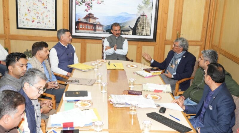 HPSEBL to be strengthened: Sukhu HIMACHAL HEADLINES