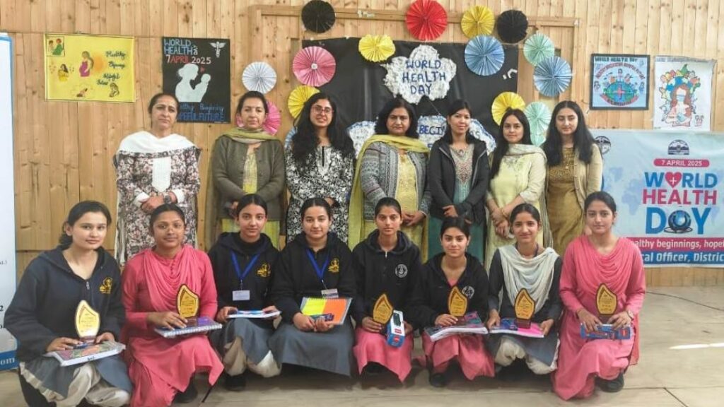 World Health Day celebrated in Nursing College Chamiyana HIMACHAL HEADLINES