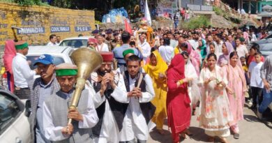 Baisakhi fair started with the procession of Shirgul deity Baisakhi fair started with the procession of Shirgul deity HIMACHAL HEADLINES