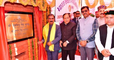 CM Sukhu dedicates developmental projects worth Crores to Pangi area in Chamba HIMACHAL HEADLINES