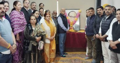 Shimla Mayor Surendra Chauhan remembered Baba Saheb Ambedkar Shimla Mayor Surendra Chauhan remembered Baba Saheb Ambedkar HIMACHAL HEADLINES