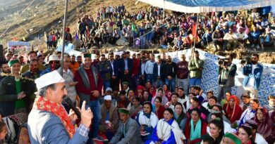Sukhu lays foundation stone for 1 MW solar power project HIMACHAL HEADLINES