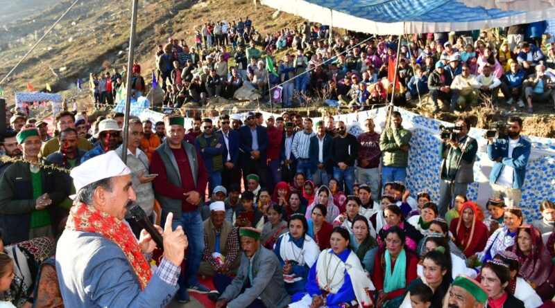 Sukhu lays foundation stone for 1 MW solar power project HIMACHAL HEADLINES