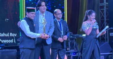 Rajiv Rana arrived as the chief guest at the Himalayan Shri Award 2025 HIMACHAL HEADLINES