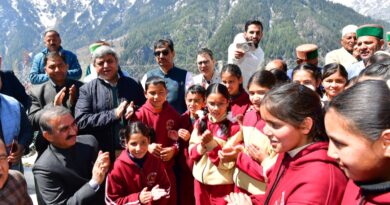 Sukhu interacts with children of Kilar Balika Ashram Sukhu interacts with children of Kilar Balika Ashram HIMACHAL HEADLINES