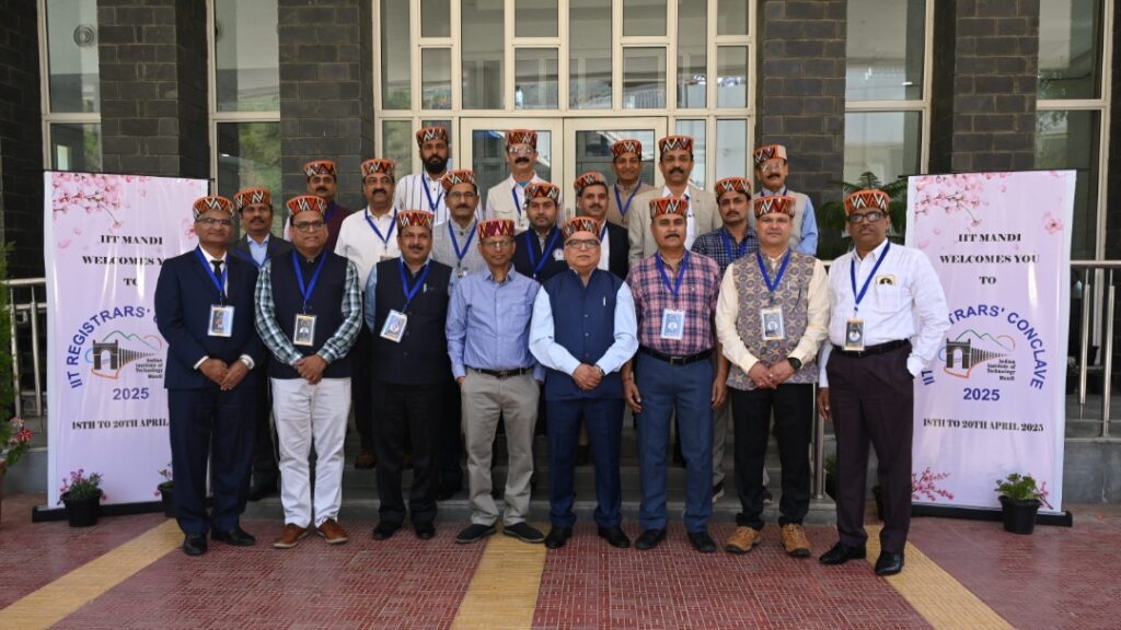 All IITs Registrars’ conclave has begun in IIT Mandi HIMACHAL HEADLINES