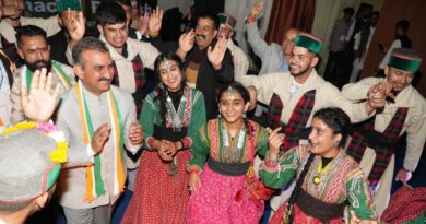 Determination and hard work key to achieving any goal: Sukhu HIMACHAL HEADLINES