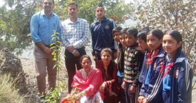 Earth Day celebrated in Dhali School HIMACHAL HEADLINES
