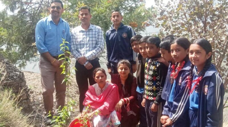 Earth Day celebrated in Dhali School Earth Day celebrated in Dhali School HIMACHAL HEADLINES