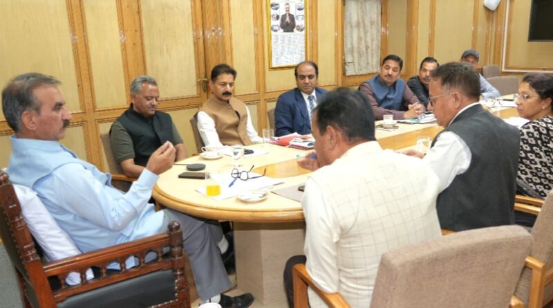 Sukhu instructs to clear first installment of pending liabilities by 28 April HIMACHAL HEADLINES