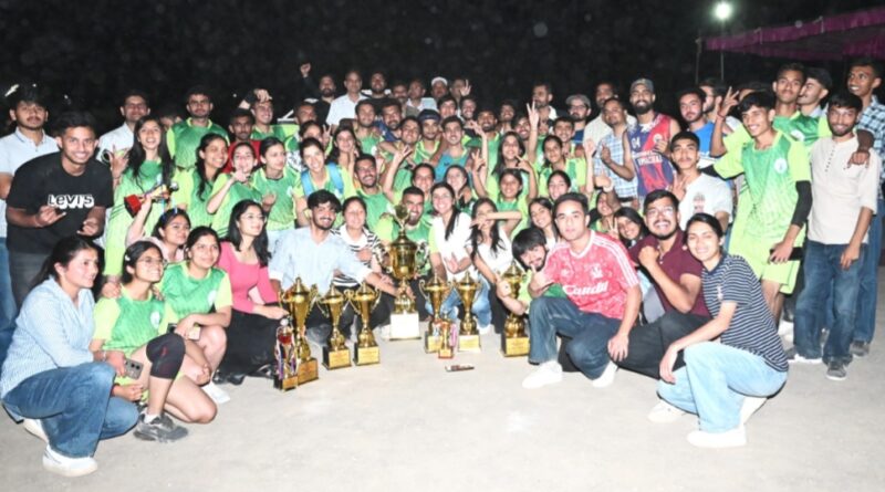 College of Forestry Crowned Overall Champions at 9th Annual Inter-College Sports Meet HIMACHAL HEADLINES