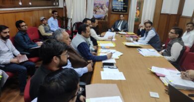 CS Prabodh Saxena presides over 5th State Level STF meeting for elimination of Single Use Plastic HIMACHAL HEADLINES