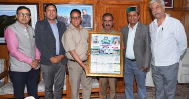 Sukhu releases FRA Calendar 2025-26 Sukhu releases FRA Calendar 2025-26 HIMACHAL HEADLINES