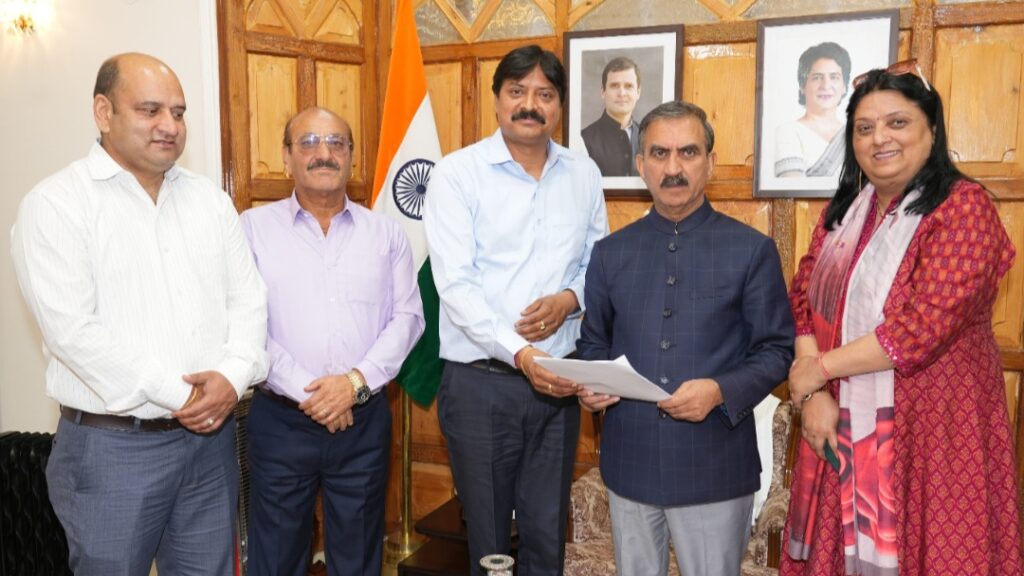 Delegation from Dharamshala calls on Chief Minister Sukhu HIMACHAL HEADLINES