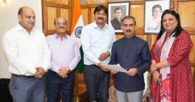 Delegation from Dharamshala calls on Chief Minister Sukhu HIMACHAL HEADLINES