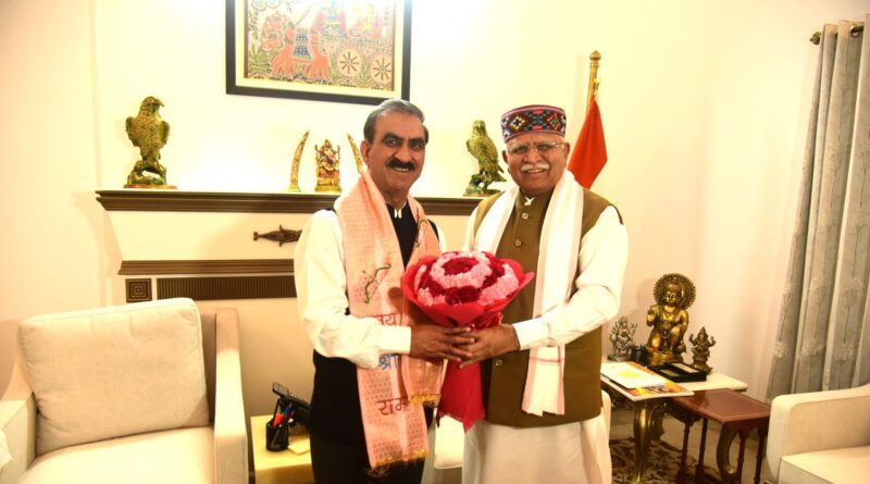 Sukhu advocates for appointing 'Permanent Member' from Himachal in BBMB Board HIMACHAL HEADLINES