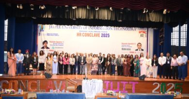 JUIT Hosts HR Conclave 2025 : Shaping Future-Ready Talent Through Industry-Academia Synergy JUIT Hosts HR Conclave 2025 : Shaping Future-Ready Talent Through Industry-Academia Synergy HIMACHAL HEADLINES