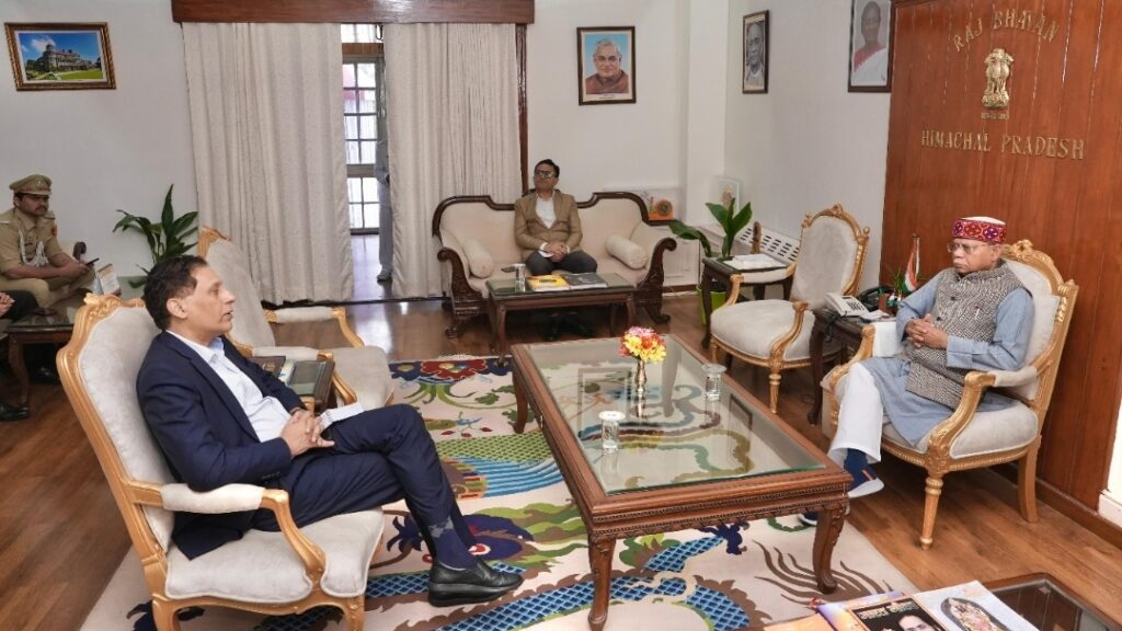 Governor Shukla holds meeting with Chief secretary and other senior officials Governor Shukla holds meeting with Chief secretary and other senior officials HIMACHAL HEADLINES