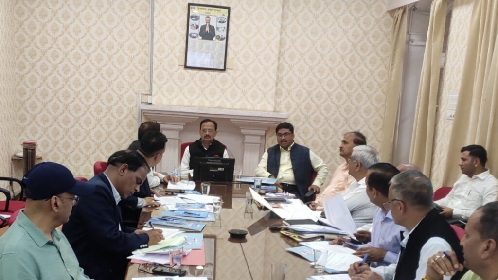 Industries Minister Harshwardhan addresses queries of bidder companies of Bulk Drug Park HIMACHAL HEADLINES