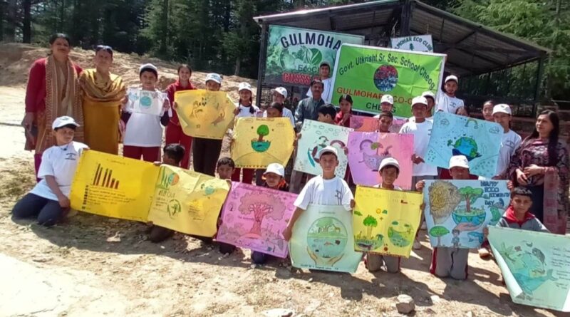Dimple and Nara Lekhne got first place in poster making Dimple and Nara Lekhne got first place in poster making HIMACHAL HEADLINES