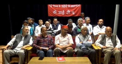 Workers Unite in Shimla on Labour Day: Nationwide Strike on May 20 HIMACHAL HEADLINES