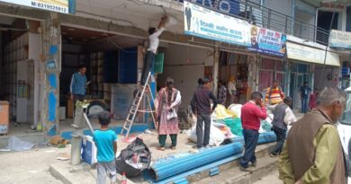 Illegal construction removed in Rajgarh on the orders of High Court HIMACHAL HEADLINES
