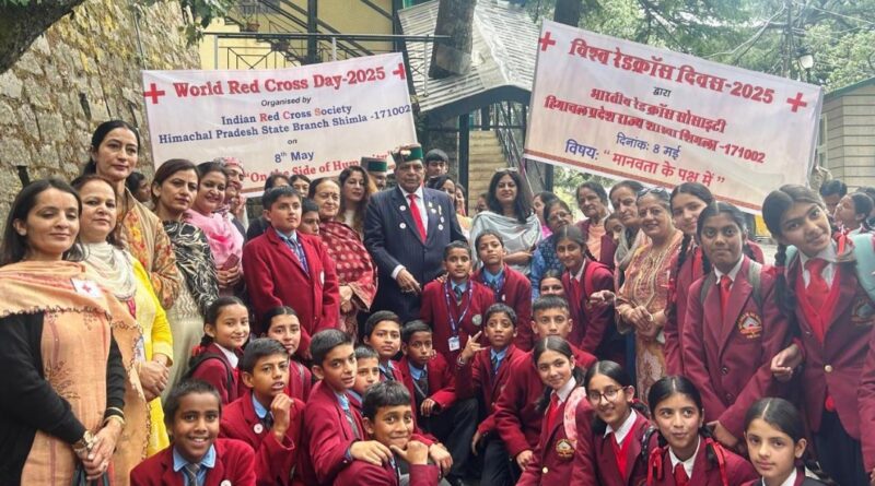 World Red Cross Day observed at Health Minister's residence HIMACHAL HEADLINES