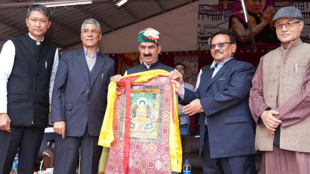 Sukhu urges to adopt  teachings of Lord Buddha  in daily life HIMACHAL HEADLINES