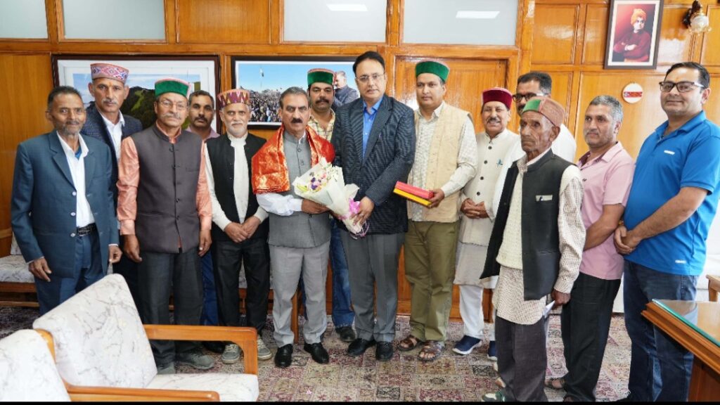 Newly appointed Member of HPPEIRC calls on CM Sukhu HIMACHAL HEADLINES