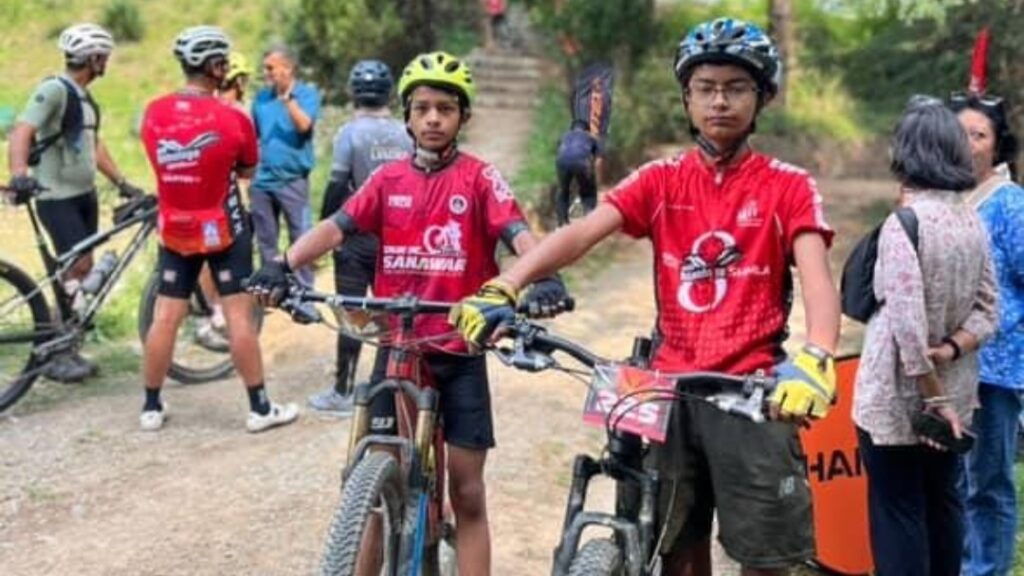 Auckland House School Boys Ride High at MTB Shimla 2025 Auckland House School Boys Ride High at MTB Shimla 2025 HIMACHAL HEADLINES