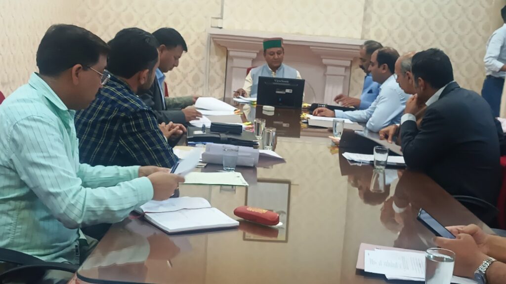 Revenue Minister presides over first meeting of Cabinet Sub-Committee on court compensation claims HIMACHAL HEADLINES