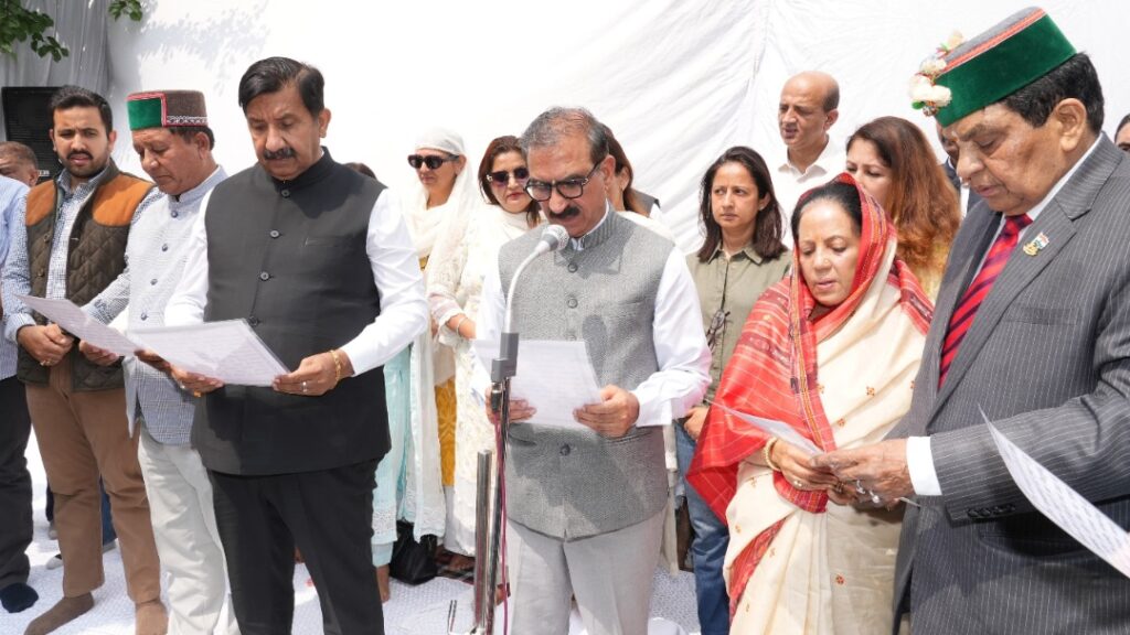 Himachal Govt implementing vision of Rajiv Gandhi :Sukhu HIMACHAL HEADLINES