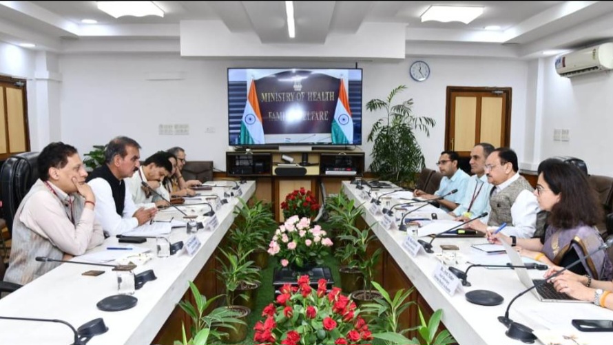 CM Sukhu calls on Union Health Minister J.P.Nadda CM Sukhu calls on Union Health Minister J.P.Nadda HIMACHAL HEADLINES