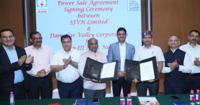  SJVN Signs Power Sale Agreement with DVC for Arun-III HEP HIMACHAL HEADLINES