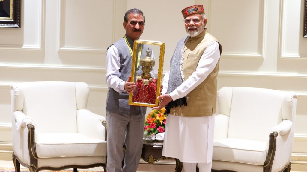 CM Sukhu calls upon PM Modi, Discuss royalty issues of Projects and Tourism initiatives CM Sukhu calls upon PM Modi, Discuss royalty issues of Projects and Tourism initiatives HIMACHAL HEADLINES