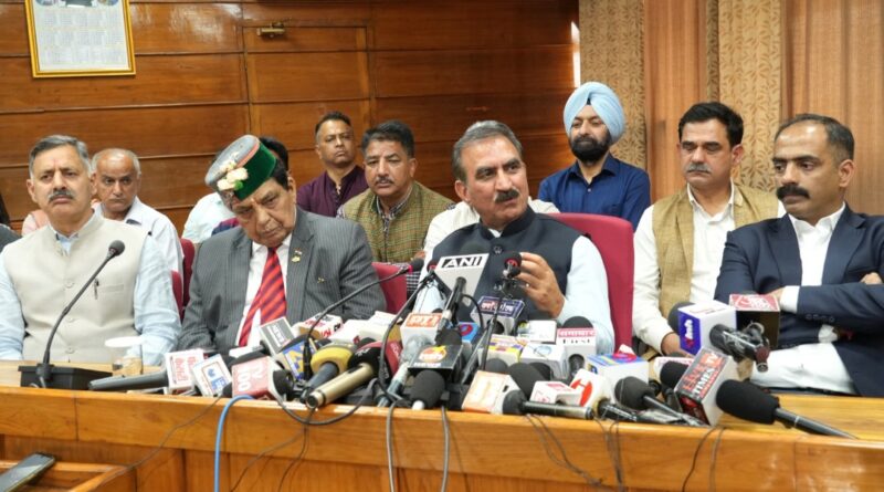 Justice for Vimal Negi, Not Politics: Sukhu Slams BJP, Vows Full CBI Cooperation HIMACHAL HEADLINES
