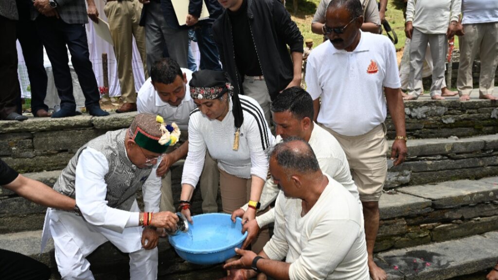 Governor Shukla Launches Giri Ganga the sacred Water Source Restoration Campaign Governor Shukla Launches Giri Ganga the sacred Water Source Restoration Campaign HIMACHAL HEADLINES