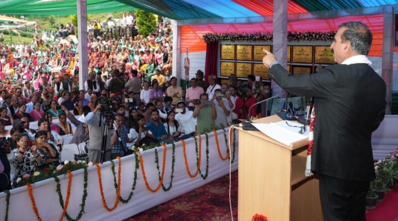 Govt. to release Kishau waters only after receiving pending arrears of BBMB from neighbouring state's: Sukhu HIMACHAL HEADLINES