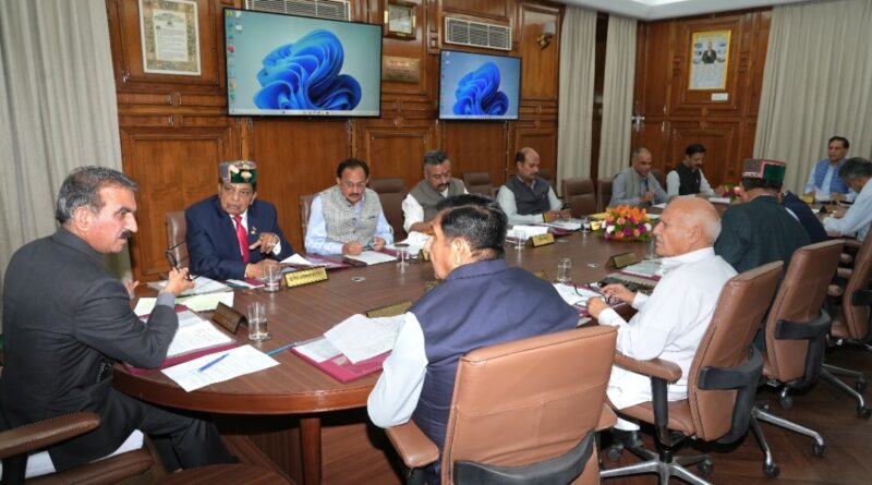 Himachal Cabinet Decisions HIMACHAL HEADLINES