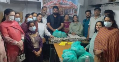 Maa Shyamala Welfare Society distributed free food to tuberculosis patients Maa Shyamala Welfare Society distributed free food to tuberculosis patients HIMACHAL HEADLINES